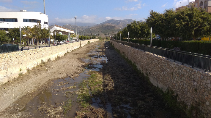 Los cauces de la provincia de Granada reciben ocho millones de euros para su mantenimiento ante posibles inundaciones
